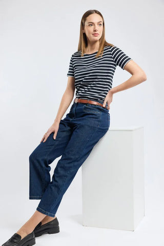 Armor-Lux - Hoëdic - Short-sleeved light cotton sailor top for women