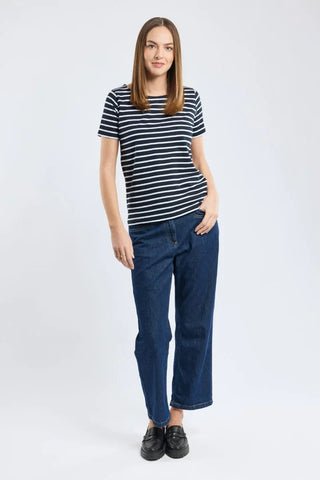 Armor-Lux - Hoëdic - Short-sleeved light cotton sailor top for women