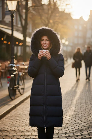 Paul & Shark Ladies - Women's Long Down Quilted Coat