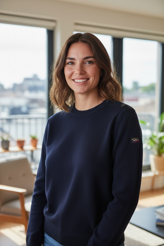 Paul & Shark Ladies - Chandail col rond de laine Bretagne