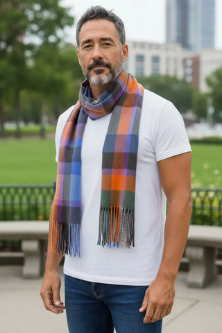 Hemley - Cashmere Check Scarf