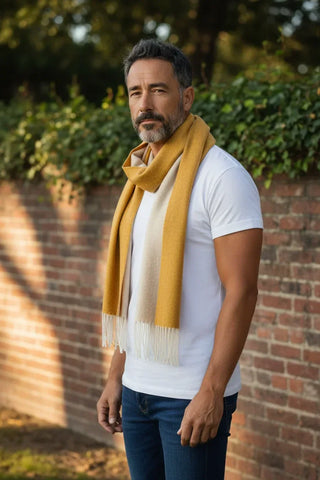 Hemley - Foulard uni de cachemire