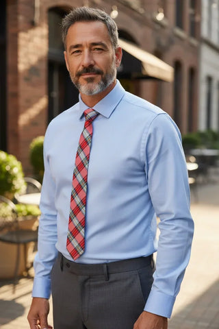 Hemley - Checked Silk Tie