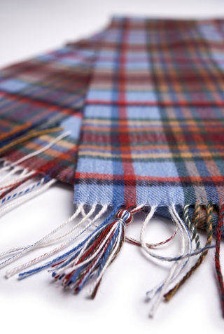 Hemley - Wool and cashmere checked scarf