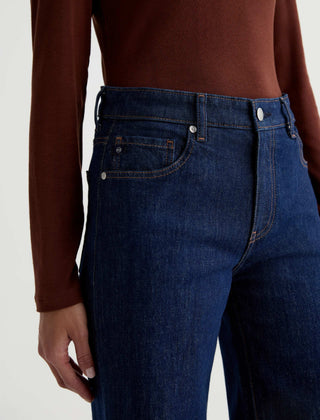 AG JEANS - Saige Wide Leg Jeans - Mid-Rise Fit