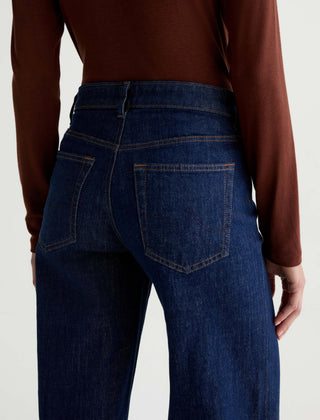 AG JEANS - Saige Wide Leg Jeans - Mid-Rise Fit