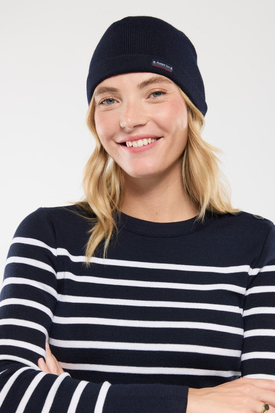 Armor-Lux - Lannion - Bonnet breton de laine uni