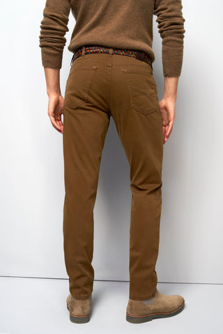 Meyer - M5 FIVE 6106 - High-Performance Satin Cotton Trousers