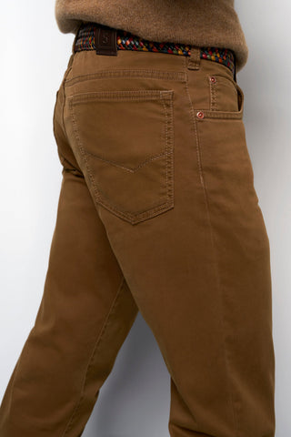 Meyer - M5 FIVE 6106 - High-Performance Satin Cotton Trousers
