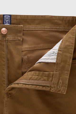 Meyer - M5 FIVE 6106 - High-Performance Satin Cotton Trousers