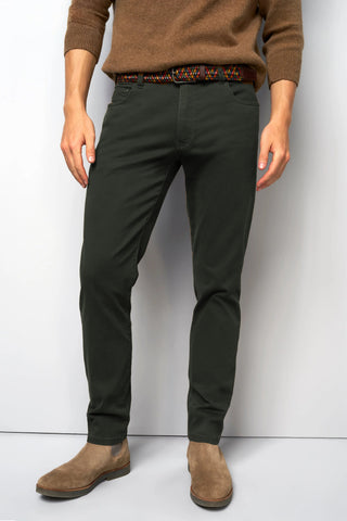 Meyer - M5 FIVE 6106 - High-Performance Satin Cotton Trousers