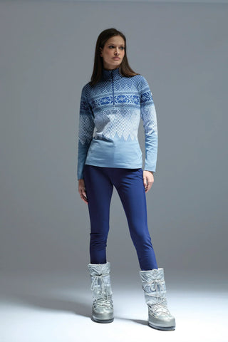 NEWLAND - Åre Lady T-Neck with Snowflake Patterns