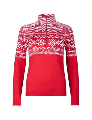 NEWLAND - Cervinia Lady T-Neck with Snowflake Patterns