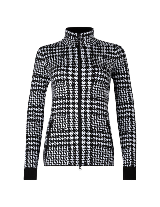NEWLAND - Marmolada Lady Full Zip à Motifs Pied-de-poule