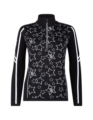 NEWLAND - Ostersund Lady T-Neck with Star Patterns