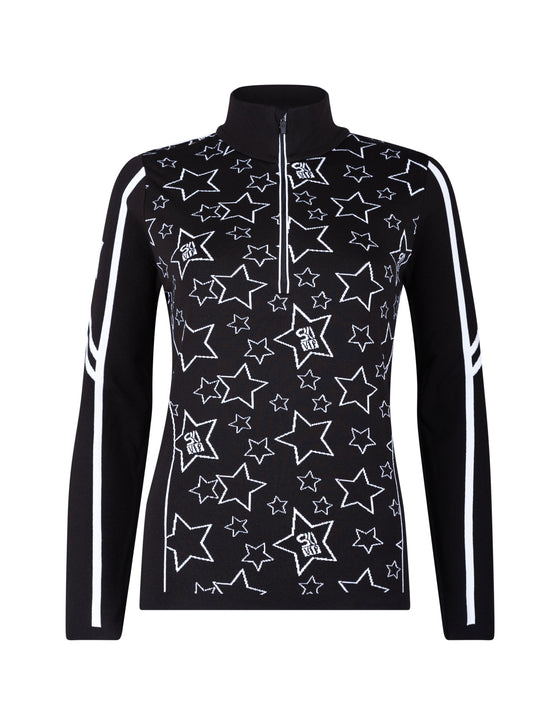 NEWLAND - Ostersund Lady T-Neck à Motifs Étoiles