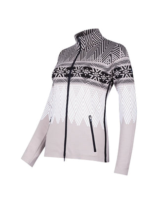 NEWLAND - Argentiere Lady Full Zip with Snowflake Patterns