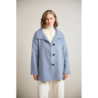Junge Danmark - Oline - 2402-10 - Buttoned wool coat