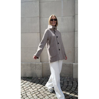 Junge Danmark - Oline - 2402-10 - Buttoned wool coat