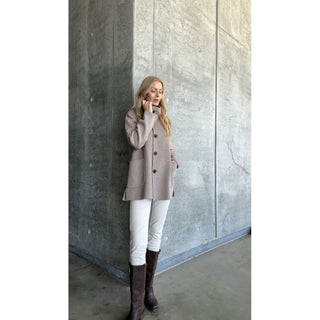 Junge Danmark - Oline - 2402-10 - Buttoned wool coat
