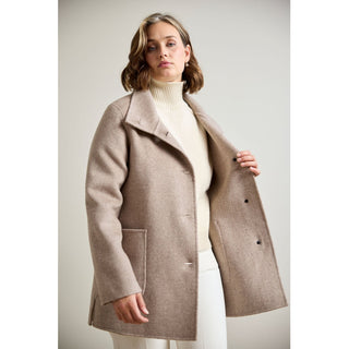 Junge Danmark - Oline - 2402-10 - Buttoned wool coat