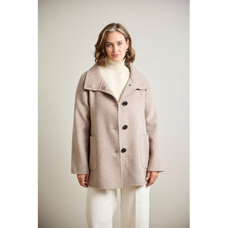 Junge Danmark - Oline - 2402-10 - Buttoned wool coat