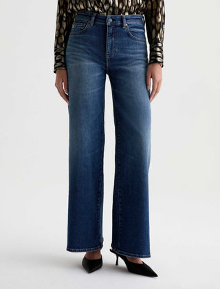 AG JEANS - Saige Wide Leg Jean - Mid-Rise Fit