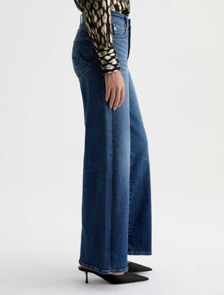 AG JEANS - Saige Wide Leg Jean - Mid-Rise Fit