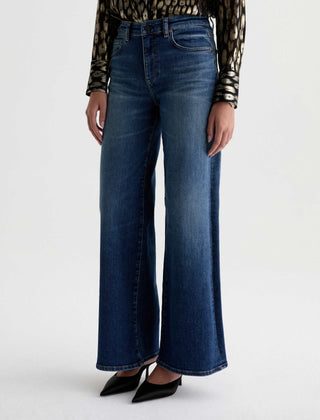 AG JEANS - Saige Wide Leg Jean - Mid-Rise Fit