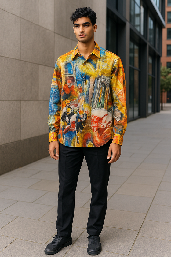 Robert Graham - Chemise FANTASY FOOTBALL Édition Limitée