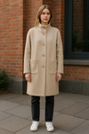 Colmar - Knit Tasteful - Manteau long en drap de laine pour femme