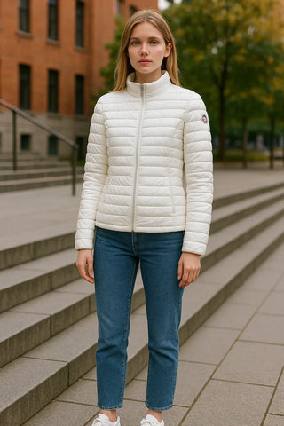 Colmar - Deluxe Quilted Woven Down Jacket for Women