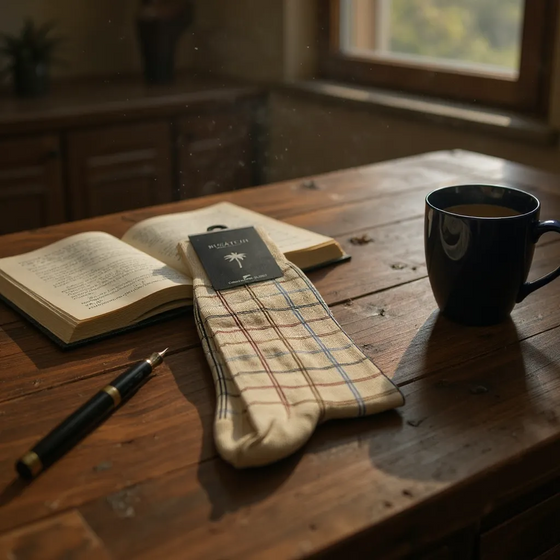 Bugatchi - Bas de coton et cachemire à carreaux