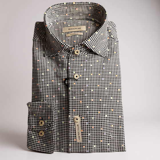 Bugatchi - James - Chemise manches longues à pois