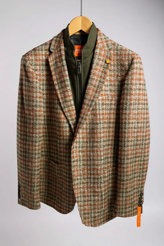 Digel - Adamo-ST - Move Active - Veston à carreaux avec insertion détachable