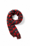 Hemley - Foulard à carreaux tartan de laine