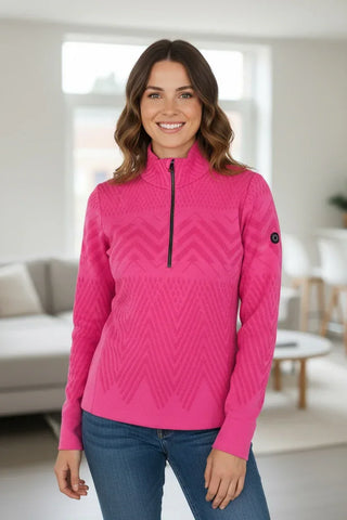 NEWLAND - Cinque Torry Lady T-Neck Uni with Texture