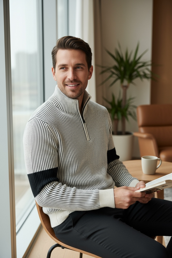 NEWLAND - Portillo Men's Wool T-Neck