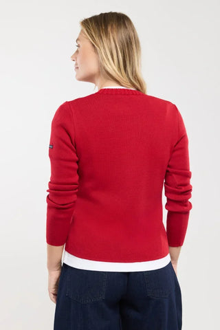 Armor-Lux - Ressac - Cardigan col rond de laine