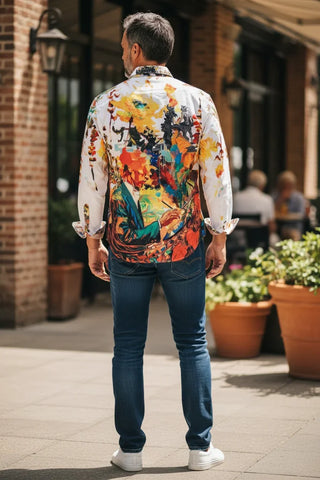 Robert Graham - Chemise PLANET ROYAL Édition Limitée
