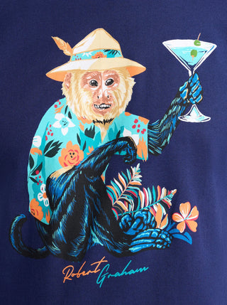 Robert Graham - Short Sleeve Shirt MONKEY VACATION