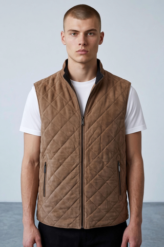 Regency - Boson Suede - Reversible Quilted Jacket