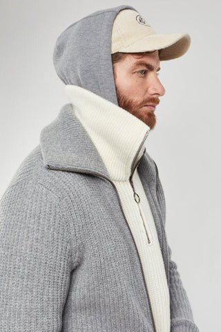 Armor-Lux - Cardigan Zippé de Laine Heritage - LE CAPITAINE D'A BORD