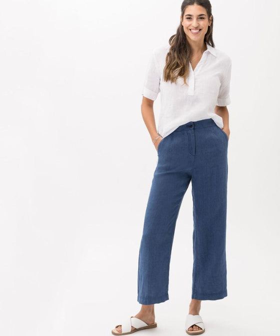 BRAX - Maine S - Pantalon Casual de Lin - Relaxed Fit - LE CAPITAINE D'A BORD