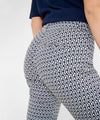 BRAX - Shakira - Pantalon raccourci à motif jacquard - LE CAPITAINE D'A BORD