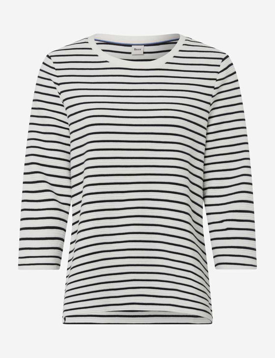 BRAX - Bonnie - Marinière rayée manches 3/4