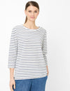 BRAX - Bonnie - Marinière rayée manches 3/4