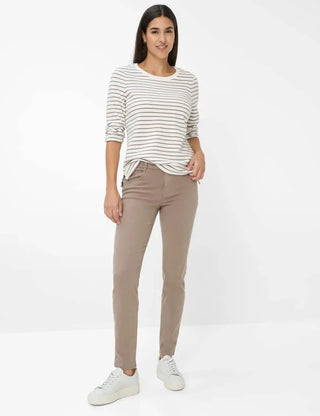 BRAX - Bonnie - Striped 3/4 Sleeve Breton Shirt