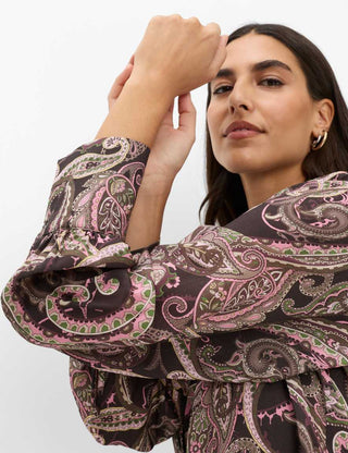 BRAX - Vic - Blouse de viscose à motifs paisley