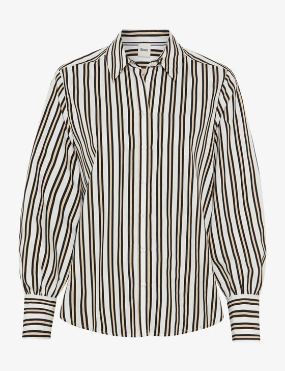 BRAX - Vic - Blouse de viscose à rayures